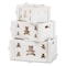 Baxton Studio Sagen ModernWhite Finished Wood 3-Piece Storage Crate Set 200-12271-ZORO - alternate 5